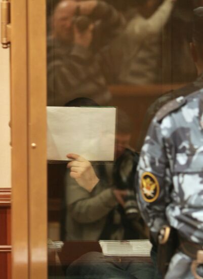 Businessman Vladimir Barsukov [Kumarin] on trial in Moscow