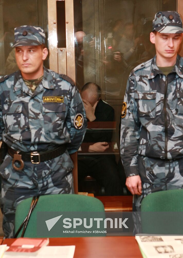 Businessman Vladimir Barsukov [Kumarin] on trial in Moscow