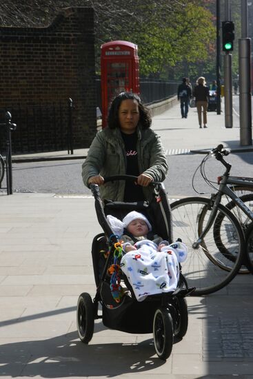 Streets of London during G20 summit
