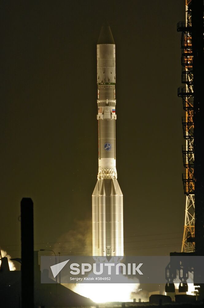 Proton-M carrier rocket launch