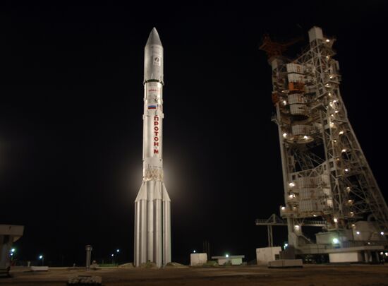 Proton-M carrier rocket launch