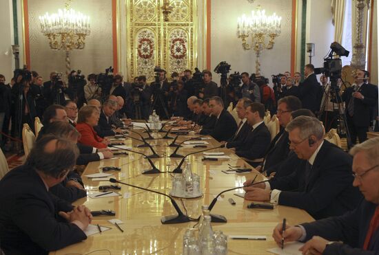 Russian-Chilean talks at Kremlin