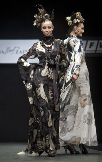 Closing day of Russian Fashion Week in Moscow