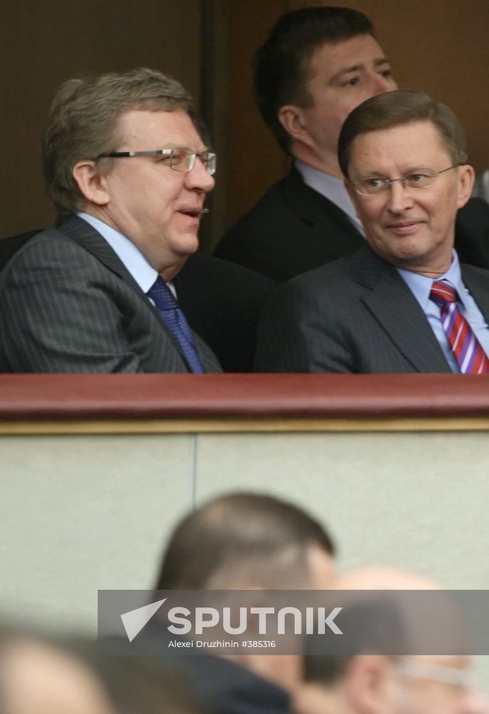 Aleksei Kudrin, Sergei Ivanov
