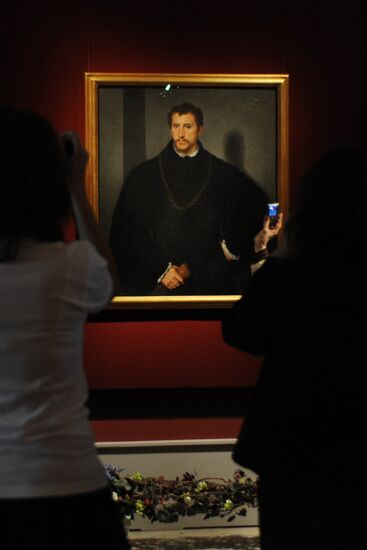 Titian's masterpiece in Pushkin Museum in Moscow