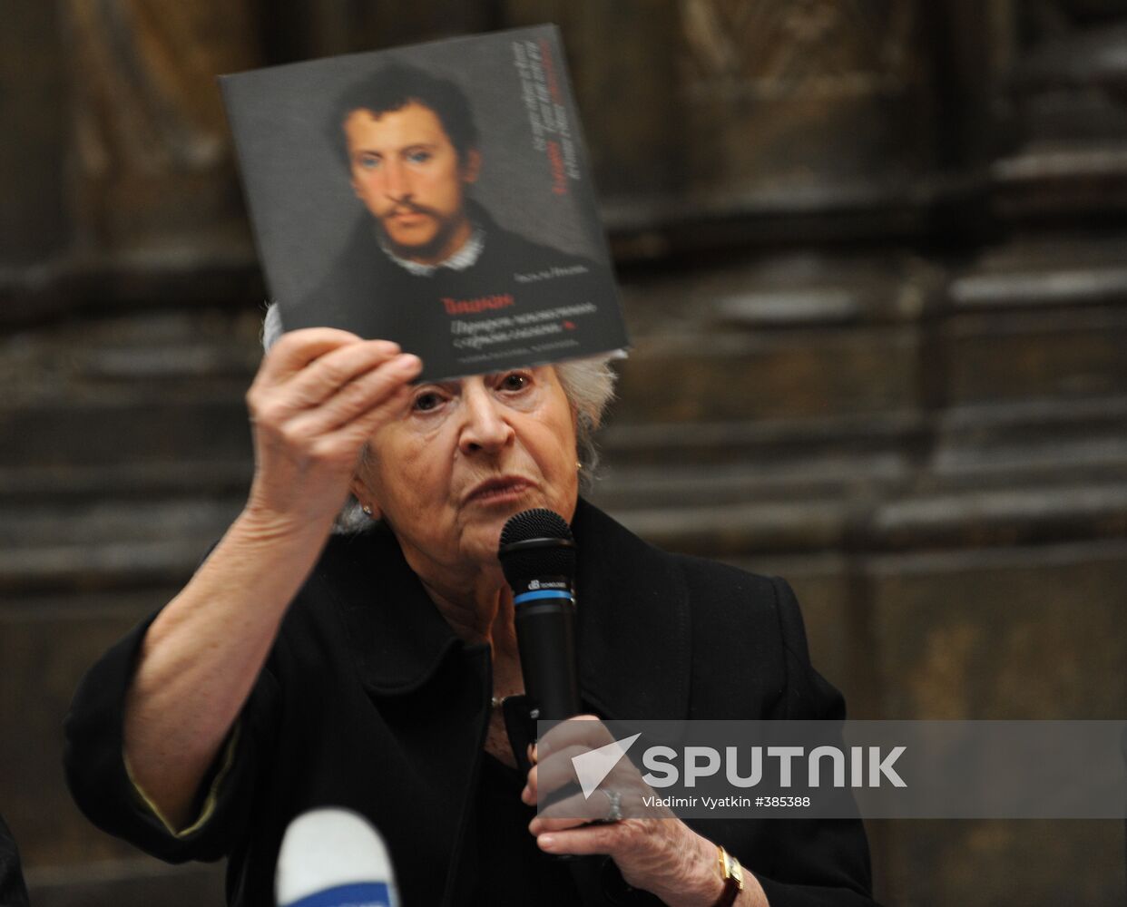 Titian's masterpiece atexhibition in Pushkin Museum in Moscow