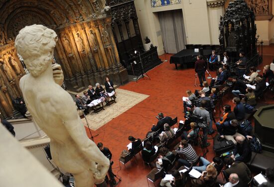 Titian's masterpiece in Pushkin Museum in Moscow