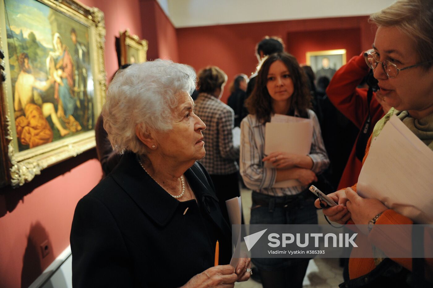Titian's masterpiece on show at Pushkin Museum in Moscow