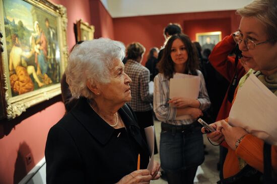 Titian's masterpiece on show at Pushkin Museum in Moscow