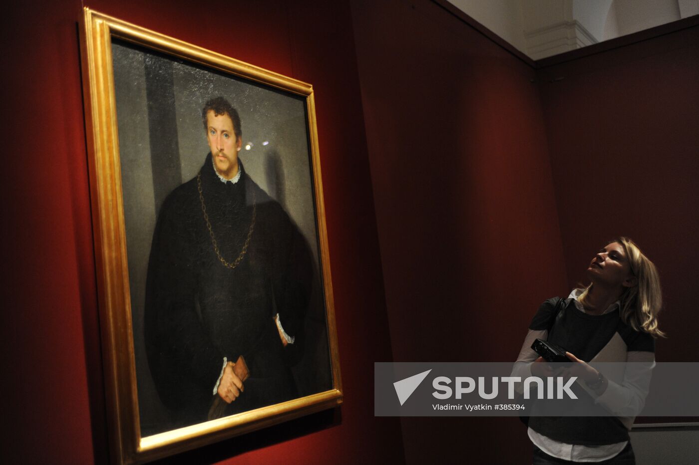 Titian's masterpiece in Pushkin Museum in Moscow