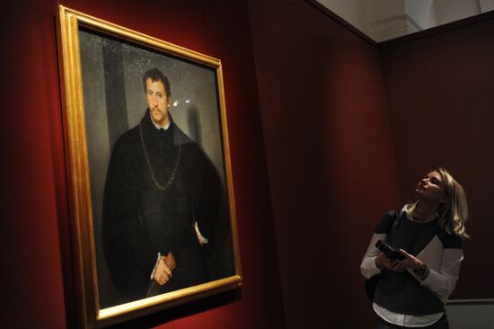 Titian's masterpiece in Pushkin Museum in Moscow