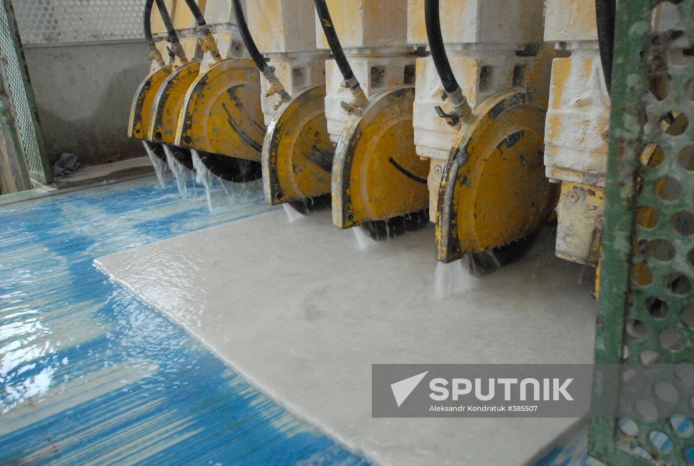 The KoyelgaMramor marble-processing plant