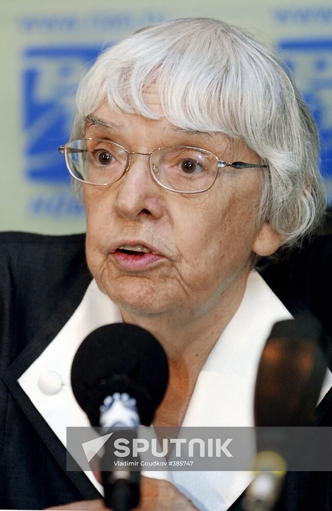 Moscow Helsinki Group Chair Lyudmila Alexeyeva