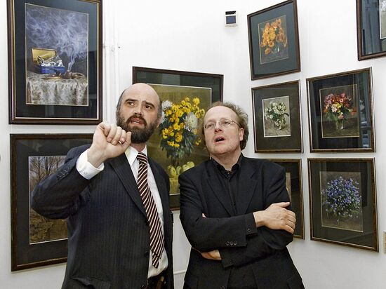 Sergei Adriyaka and Thomas Flierl in Berlin