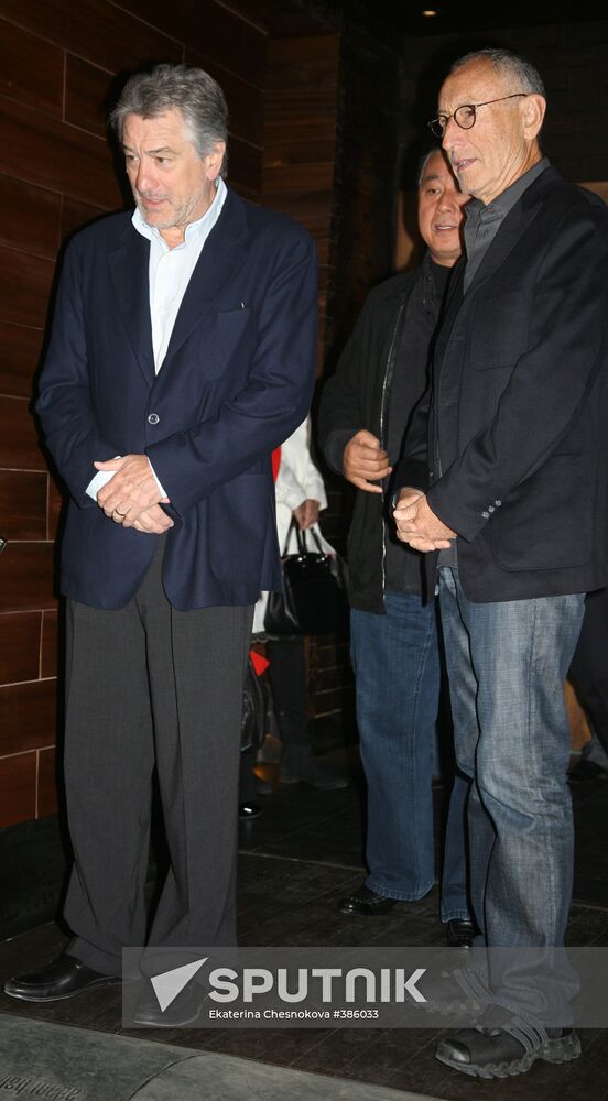 Opening NOBU restaurant in Moscow