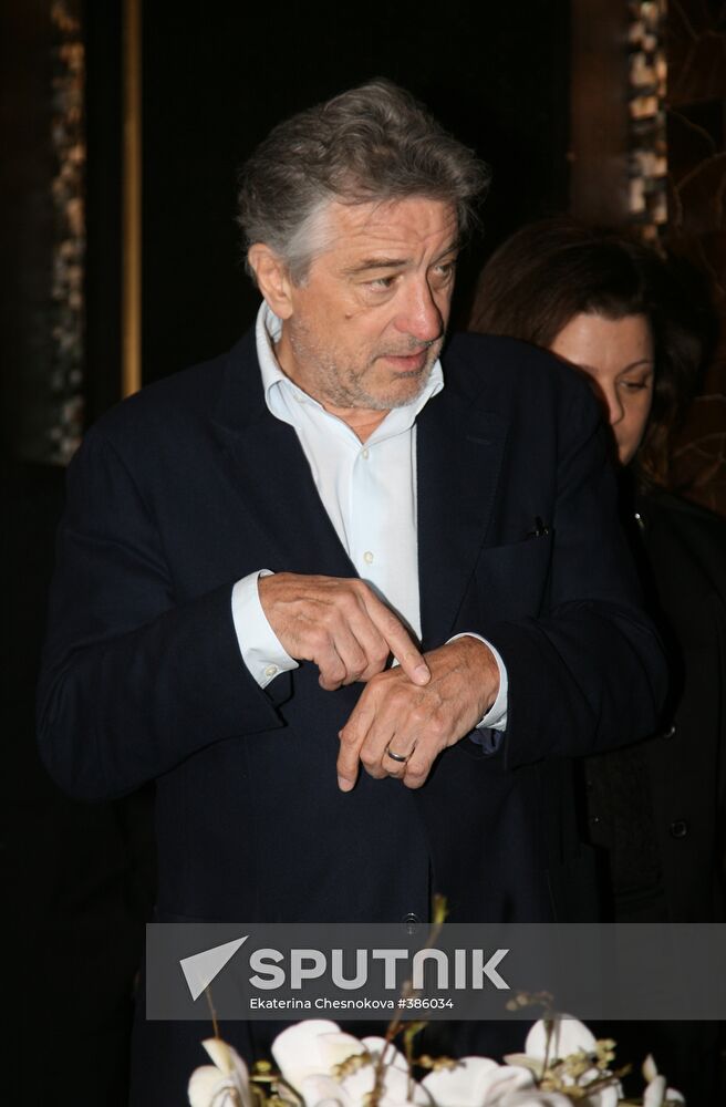 Opening NOBU restaurant in Moscow