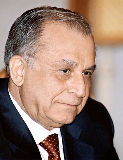 Romanian President Ion Iliescu