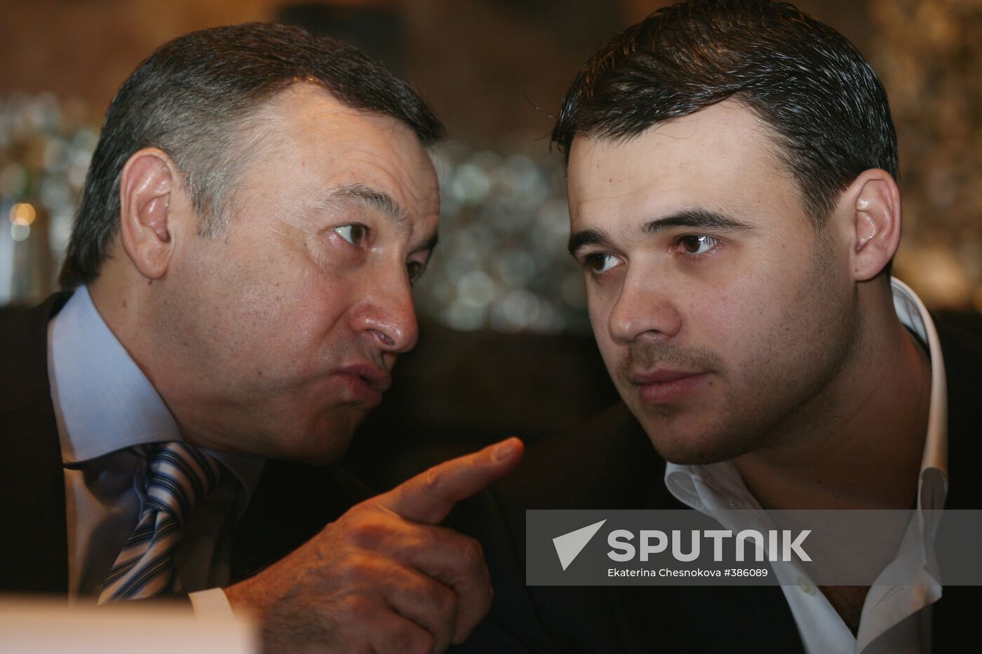 Aras Agalarov and Emin Agalarov