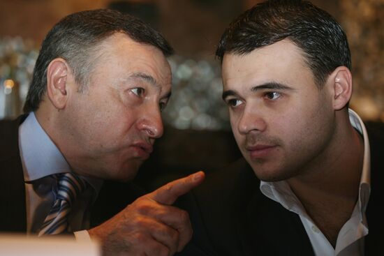 Aras Agalarov and Emin Agalarov