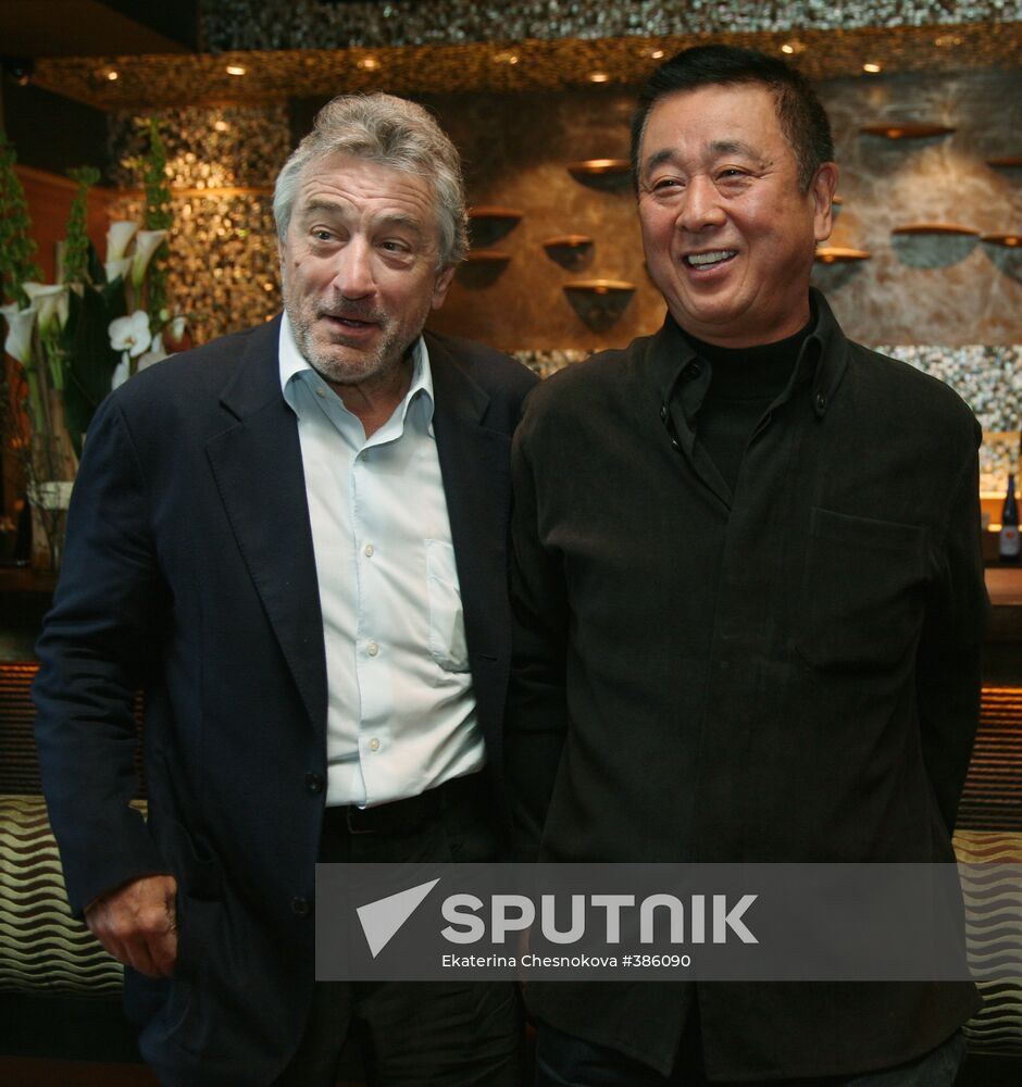 Nobu Matsuhisa and Robert de Niro