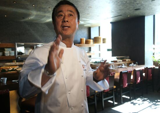 Japanese chief cook Nobu Matsuhisa