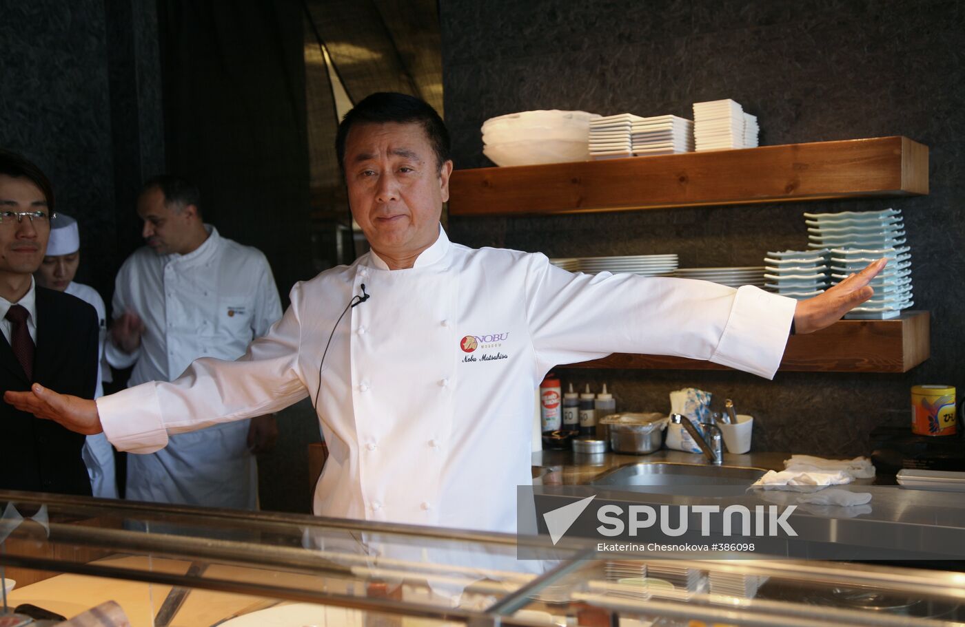 Japanese chief cook Nobu Matsuhisa