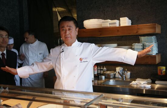 Japanese chief cook Nobu Matsuhisa