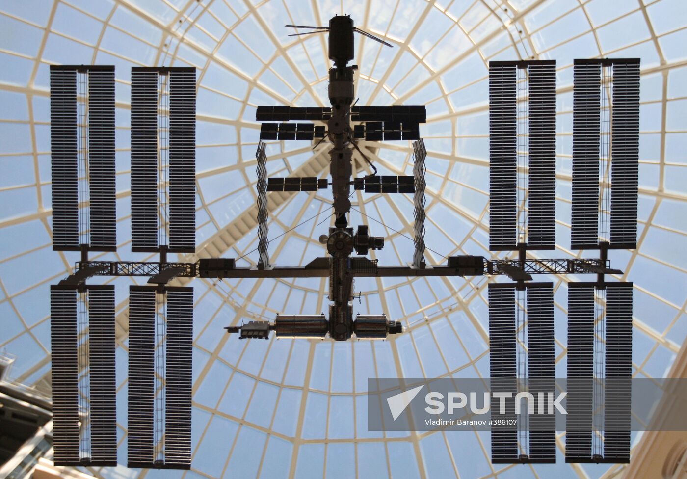Mock-up of the International Space Station