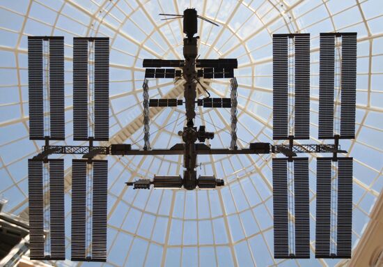 Mock-up of the International Space Station