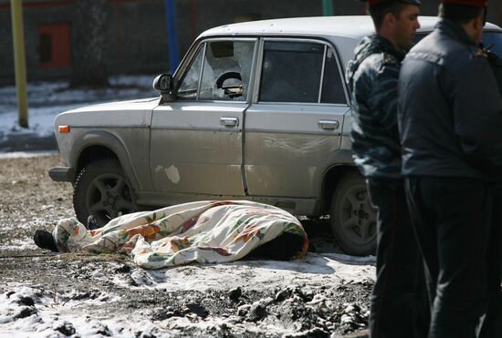 Novosibirsk resident fires at passersby