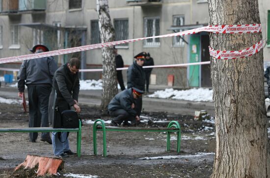 Novosibirsk resident fires at passersby