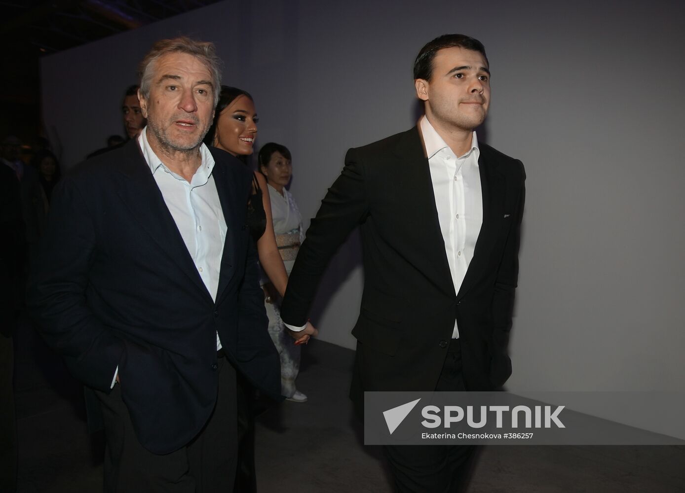 Robert De Niro and Emin Agalarov
