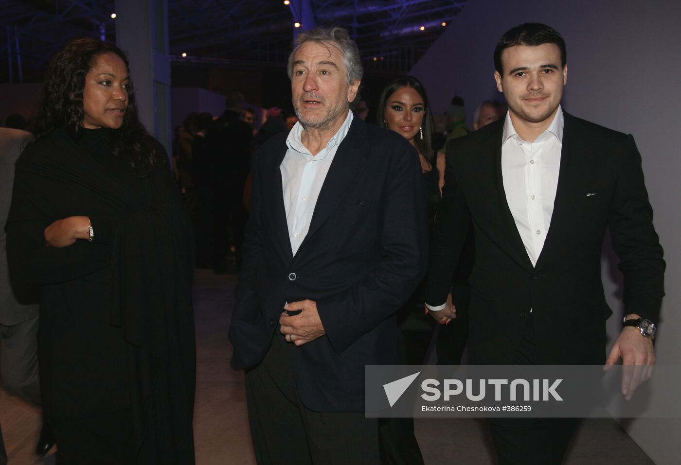 Robert De Niro and Emin Agalarov