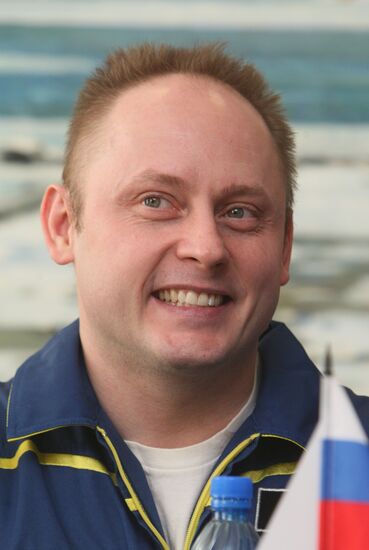 Star City press conference given by 18th ISS expedition