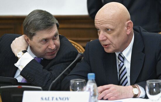 Russian Deputy Foreign Minister and Deputy Chief of Government S