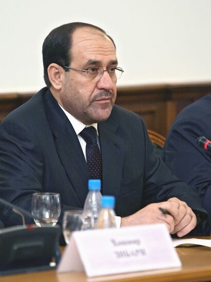 Vladimir Putin meets with Nouri al-Maliki