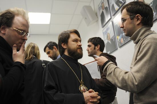 Head of the External Church Relations Department Bishop Ilarion