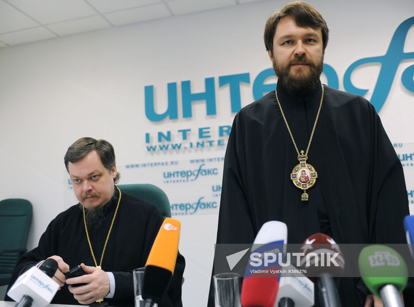 Bishop Ilarion, Archpriest Vsevolod Chaplin