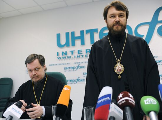Bishop Ilarion, Archpriest Vsevolod Chaplin