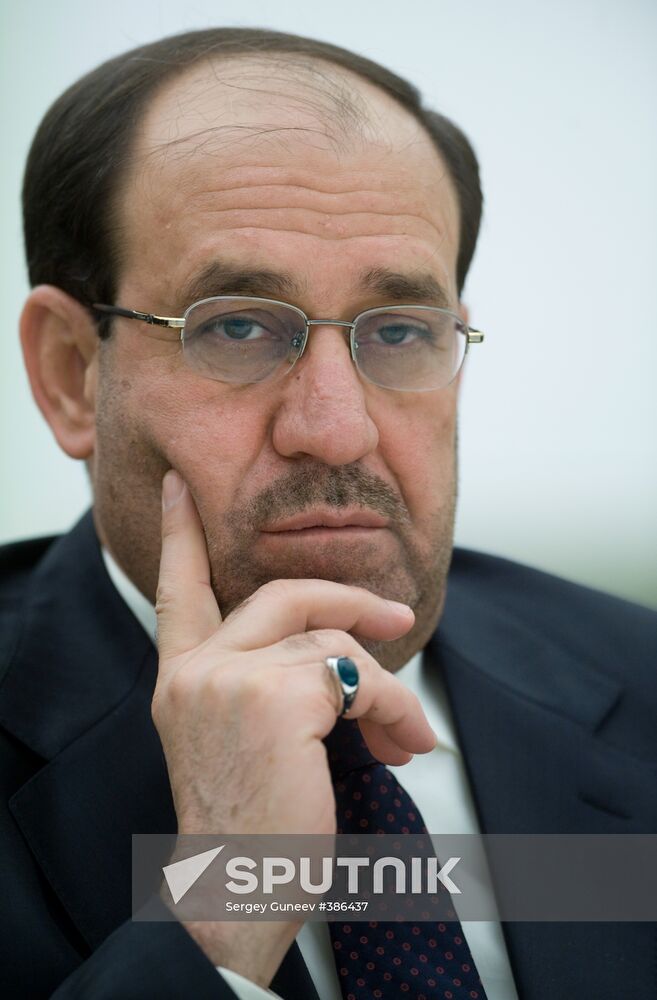 Dmitry Medvedev meeting with Nouri al-Maliki