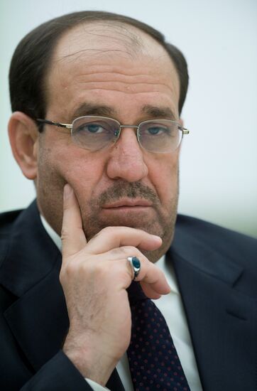 Dmitry Medvedev meeting with Nouri al-Maliki