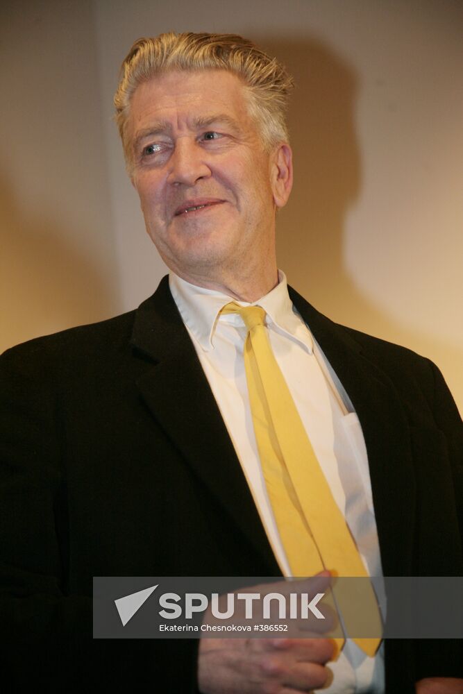 American filmmaker David Lynch
