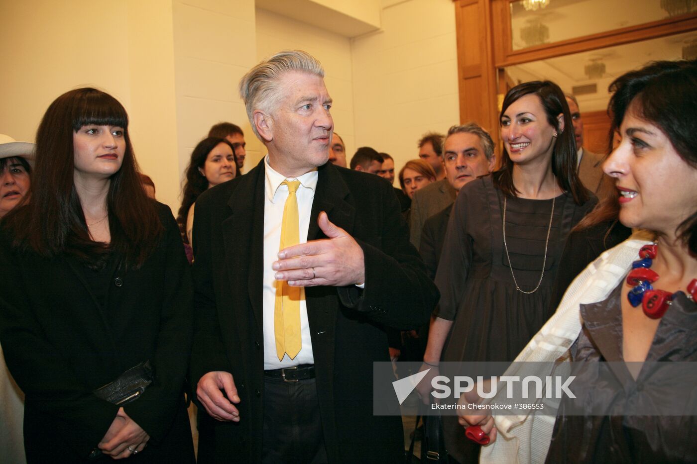 David Lynch's 'The Air is on Fire' exhibition opens in Moscow