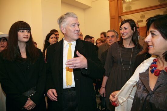 David Lynch's 'The Air is on Fire' exhibition opens in Moscow