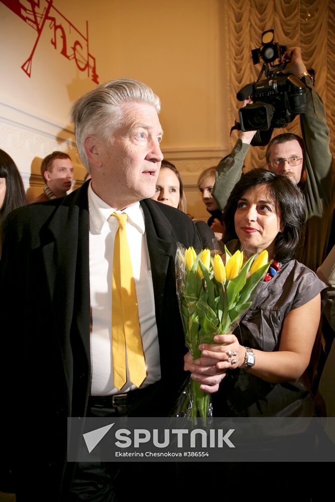 David Lynch's 'The Air is on Fire' exhibition opens in Moscow