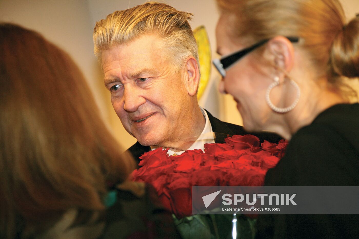 David Lynch's 'The Air is on Fire' exhibition opens in Moscow