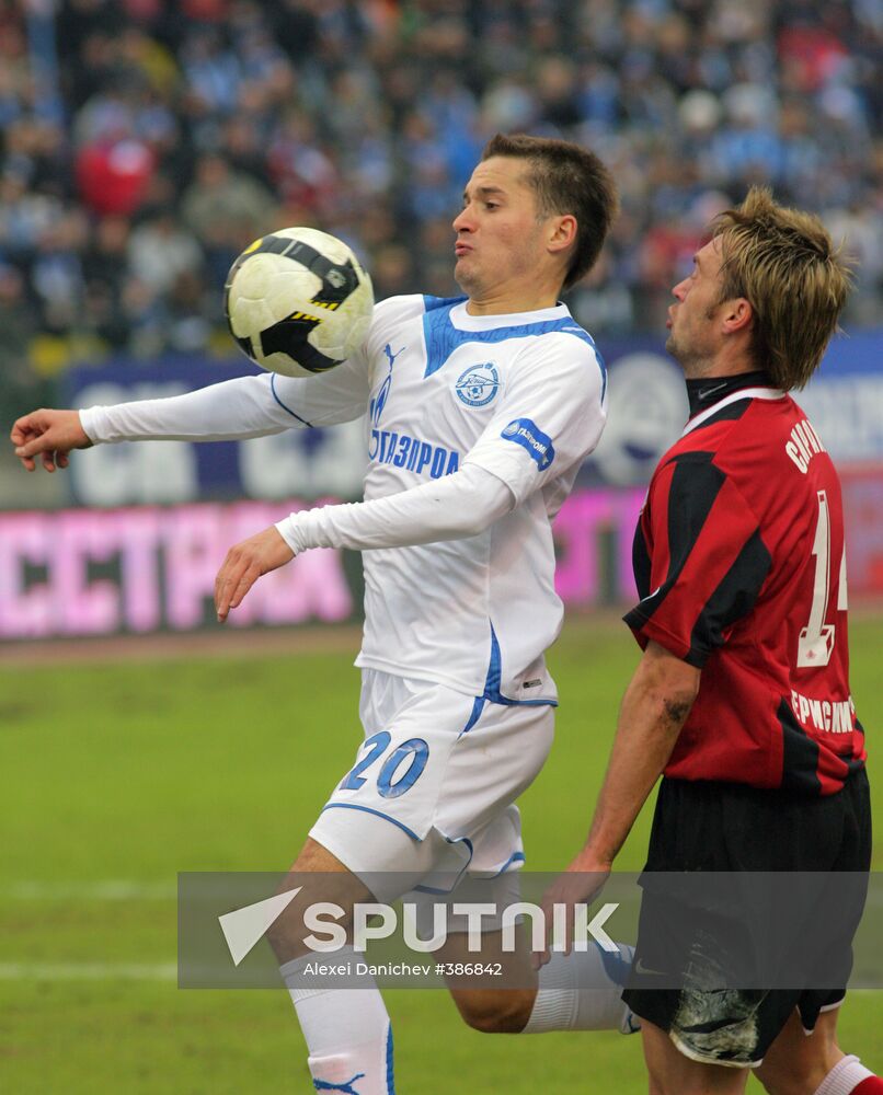 Russian Football Premier League: Zenit vs. Amkar 0-0