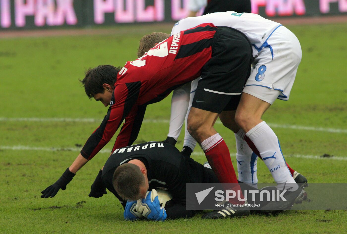 Russian Football Premier League: Zenit vs. Amkar 0-0