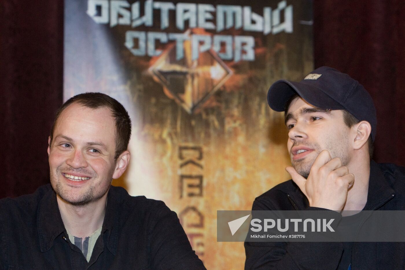 Actors Pyotr Fyodorov and Mikhail Yevlanov