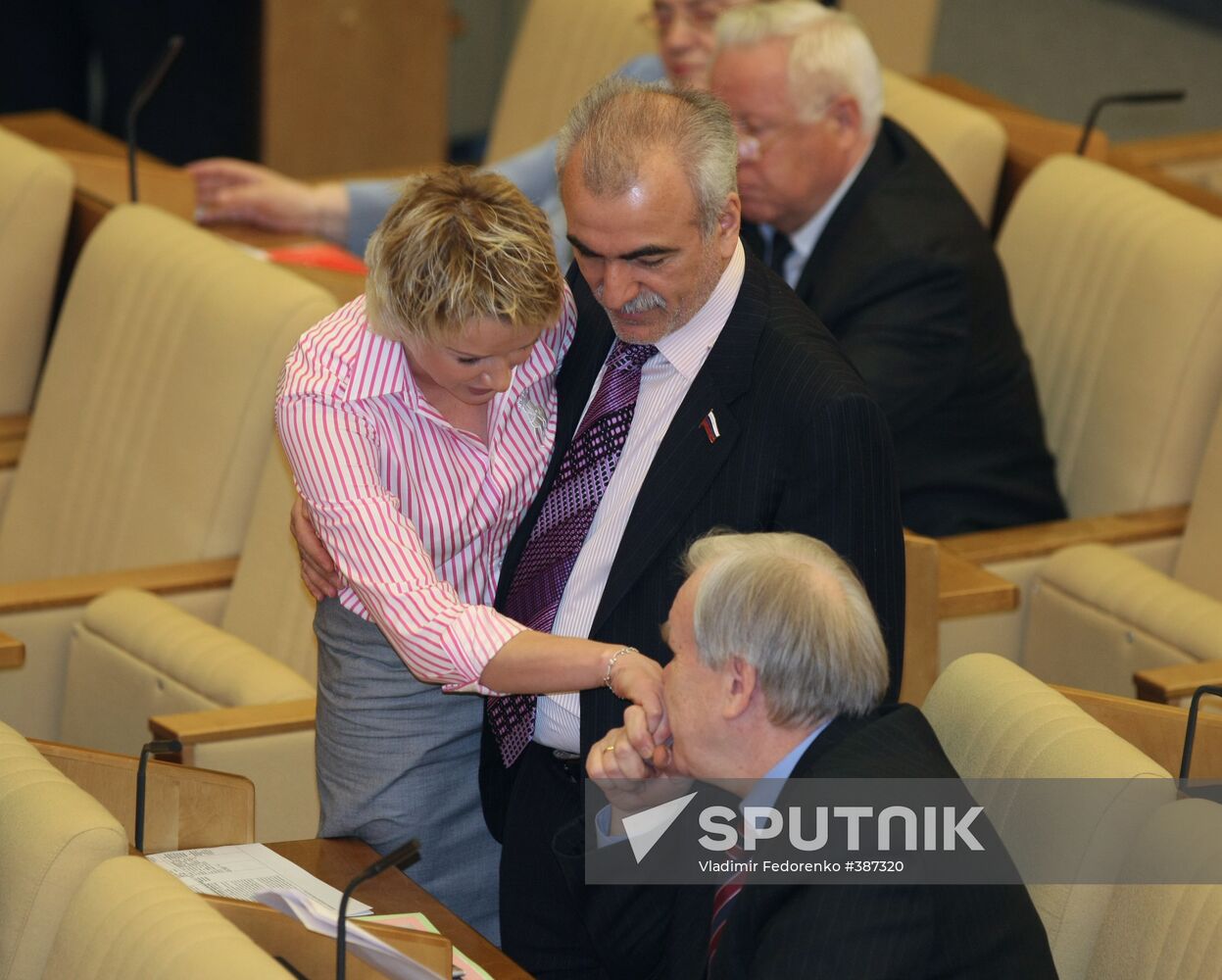 Government Hour in Russian State Duma
